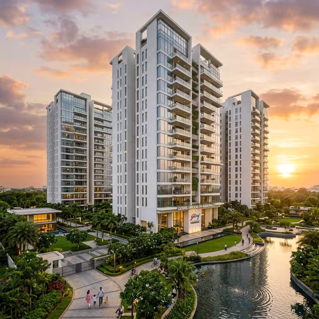 Godrej Brooklyn Avenue Kukatpally layout composition